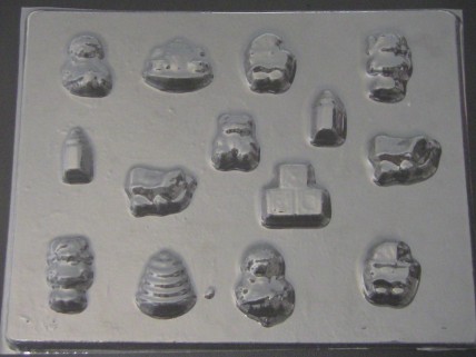4020 Baby Assorted Items Chocolate Candy Mold
